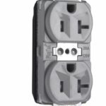Legrand PTTR5362GRY Pass And Seymour Duplex Receptacle Tamper-Resistant 20A 125V Gray
