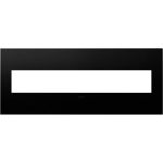 Legrand AWP6GGR1 Pass And Seymour Graphite 6-Gang Wall Plate
