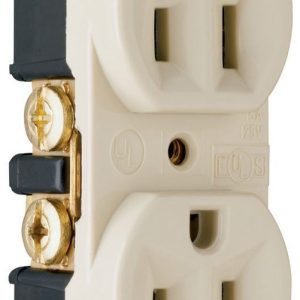 Legrand PS5262 Pass And Seymour Heavy-Duty Duplex Receptacle 15A 125VAC