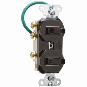 Legrand 696G Pass And Seymour Combination 2 Switch 1P And 3-Way 15A 120/277V