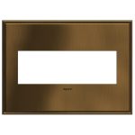 Legrand AWC3GCOF4 Pass And Seymour Coffee 3-Gang Wall Plate