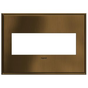 Legrand AWC3GCOF4 Pass And Seymour Coffee 3-Gang Wall Plate