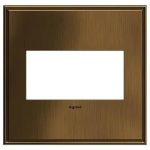 Legrand AWC2GCOF4 Pass And Seymour Coffee 2-Gang Wall Plate