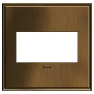 Legrand AWC2GCOF4 Pass And Seymour Coffee 2-Gang Wall Plate