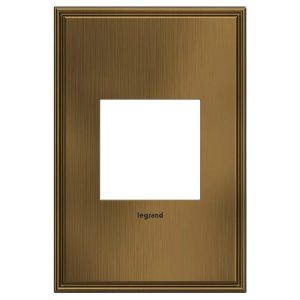 Legrand AWC1G2COF4 Pass And Seymour Coffee 1-Gang Wall Plate