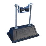 nVent Caddy PRA6H16 Pyramid RL Adjustable Roller Support, 6in Max Pipe