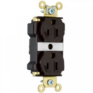 Legrand 5262ARED Pass And Seymour Duplex Receptacle 15A/125VAC Red