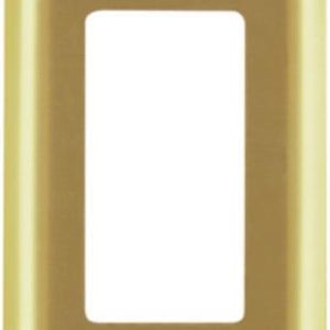 Legrand SB26PBCC10 Pass And Seymour CC Polished Brass Wall Plate 1 Decorator
