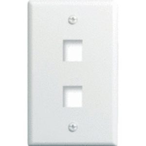 Legrand WP3402WH25 Pass And Seymour Bulk Pack 25 1-Gang Wall Plate 1-Port White