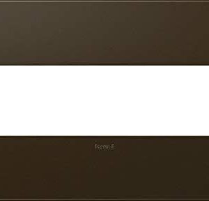 Legrand AWP4GBR4 Pass And Seymour Bronze 4-Gang Wall Plates