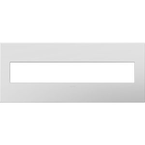 Legrand AWP6GPW1 Pass And Seymour Adorne Powder White 6-Gang Wall Plate