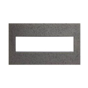 Legrand AWM4GHFFE1 Pass And Seymour Adorne Hubbardton Forge Natural Iron 4-Gang Wall Plate