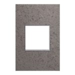 Legrand AWM1G2HFFE4 Pass And Seymour Adorne Hubbardton Forge Natural Iron 1-Gang Wall Plate