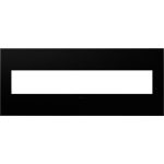 Legrand AWP6GNK1 Pass And Seymour Adorne Black Ink 6-Gang Wall Plate