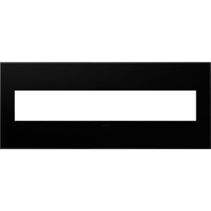 Legrand AWP6GNK1 Pass And Seymour Adorne Black Ink 6-Gang Wall Plate
