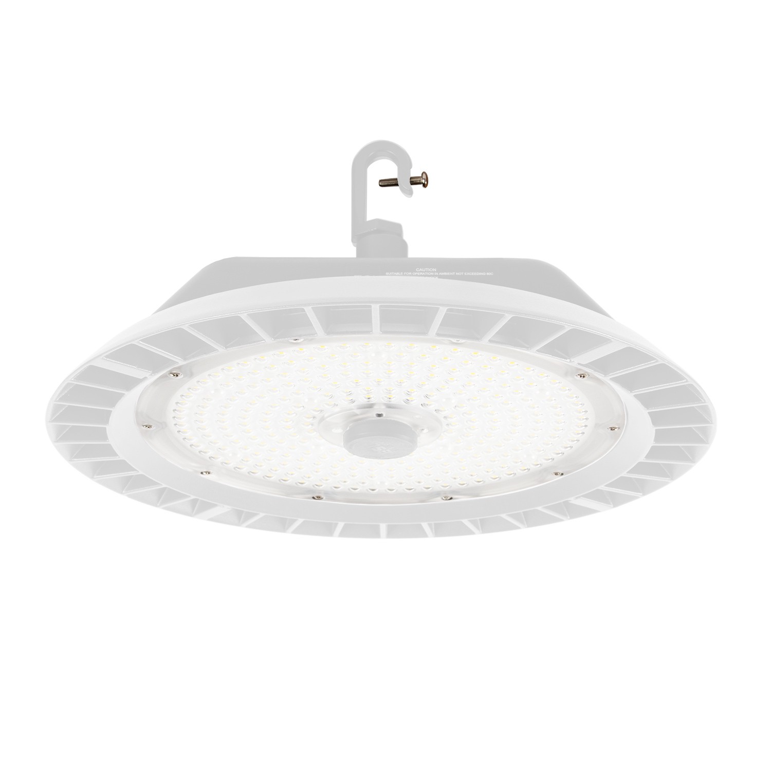 ESL Vision ESL-RHB-100200W-140-WH-60D-EM30 200-100W Adj. Round High Bay, 28,000 Lumens, 4000K, 60 Degree Lens
