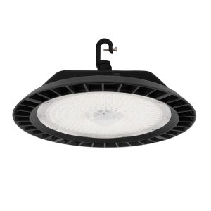ESL Vision ESL-RHB-100200W-140-BK-60D-CS3B6P-EM30 200-100W Adj. Round High Bay, 28,000 Lumens, 4000K, 60 Degree Lens