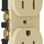 Legrand PS8200HSW Pass And Seymour Hospital Duplex Receptacle 15A 125V Smooth Face White