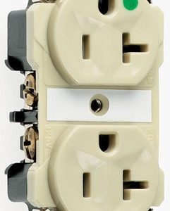 Legrand 8300 Pass And Seymour Hospital Grade Duplex Receptacle 20A/125VAC