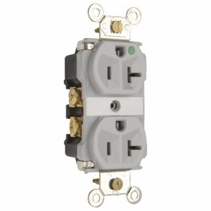 Legrand 8300GRYMRI Pass And Seymour Hospital Grade Duplex Receptacle 20A 125V MRI