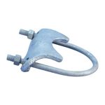 Caddy RA0400HD Right Angle Pipe and Conduit Clamp, 4in Rigid