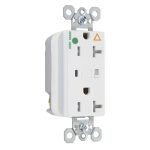 Legrand TRIG8300BLSP Pass And Seymour Hospital Grade Isolated Ground Surge Protective Duplex Tamper-Resistant 20A/125V