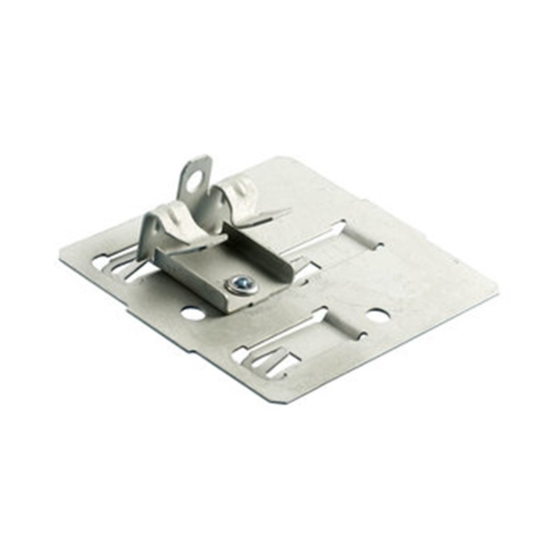 nVent Caddy SBT1824 Multiple Conduit Mounting Plate with Flange Clip, 1/8–1/4in Flange