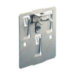 nVent Caddy SBT1824SM Multiple Conduit Mounting Plate with Flange Clip, 1/8–1/4in Flange