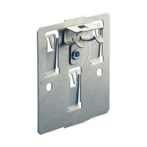 nVent Caddy SBT18912SM Multiple Conduit Mounting Plate with Flange Clip, 9/16–3/4in Flange