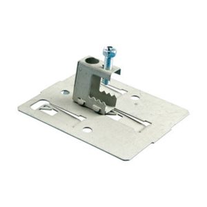 nVent Caddy SBT18BC Multiple Conduit Mounting Plate with Beam Clamp, 1/2in Max Flange