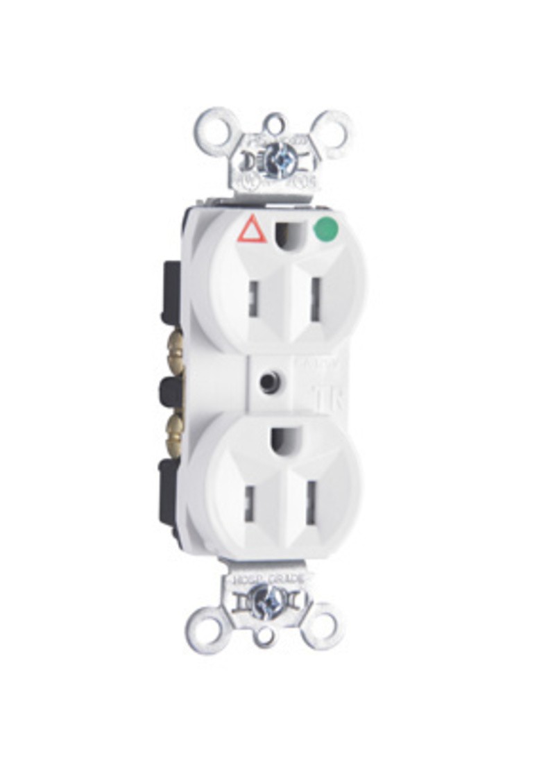 Legrand TRIG8200 Pass And Seymour Hospital Grade Isolated Ground Tamper-Resistant Duplex Receptacle 15A 125V