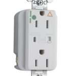 Legrand IG8200BLSP Pass And Seymour Isolated Ground TVSS Hospital Grade Receptacle 15A 125V Alarm