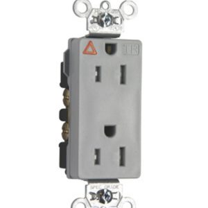 Legrand TRIG26262 Pass And Seymour Isolated Ground Tamper-Resistant Decorator Receptacle 15A 125V