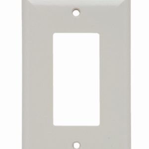 Legrand SPJ26LA Pass And Seymour Junior Jumbo Smooth Wall Plate 1-Gang SPLEX Light Almond