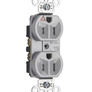 Legrand TRIG5262 Pass And Seymour Isolated Ground Tamper-Resistant Duplex Receptacle 15A 125V