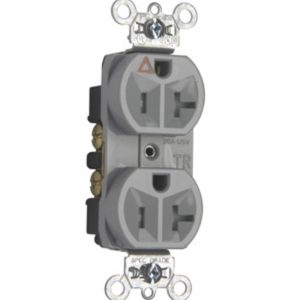 Legrand TRIG5362 Pass And Seymour Isolated Ground Tamper-Resistant Duplex Receptacle 20A 125V