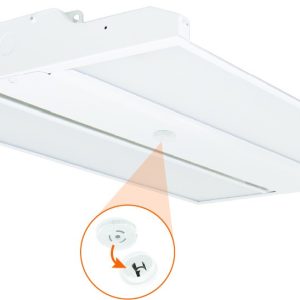 ESL Vision ESL-LHB-2-210W-340-CS3B6W Lensed High Bay, 210 Watts,28350 Lumens, 120-277VAC, 80CRI, 4000K, 0-10v Dimming