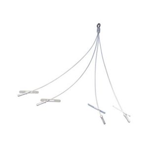 nVent Caddy SLD15QT250 Speed Link Quad-Toggle with Eyelet Extension 1.5 mm Wire