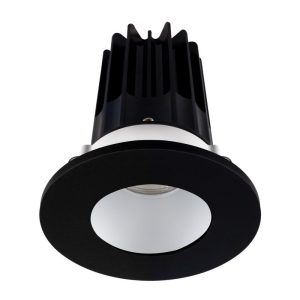 Lotus LED-2-S15W-3018K-2RRAK-2RTBK 2" Recessed 15W LED Dim to Warm 3000-1800K 800 lm 38° Type IC Wet Air-Tight CRI 90+