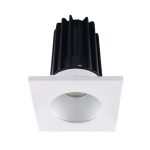 Lotus LED-2-S15W-3018K-2RRAK-2STWH 2" Recessed 15W LED Dim to Warm 3000-1800K 800 lm 38° Type IC Wet Air-Tight CRI 90+