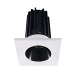 Lotus LED-2-S15W-3018K-2RRBK-2STWH 2" Recessed 15W LED Dim to Warm 3000-1800K 800 lm 38° Type IC Wet Air-Tight CRI 90+