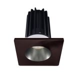Lotus LED-2-S15W-3018K-2RRCH-2STBZ 2" Recessed 15W LED Dim to Warm 3000-1800K 800 lm 38° Type IC Wet Air-Tight CRI 90+