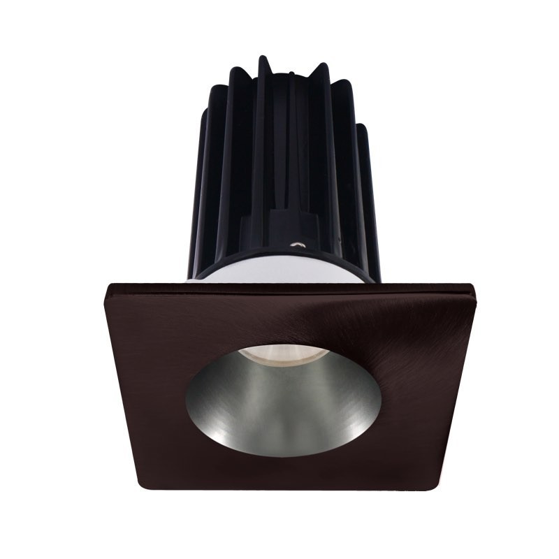 Lotus LED-2-S15W-3018K-2RRCH-2STBZ 2" Recessed 15W LED Dim to Warm 3000-1800K 800 lm 38° Type IC Wet Air-Tight CRI 90+