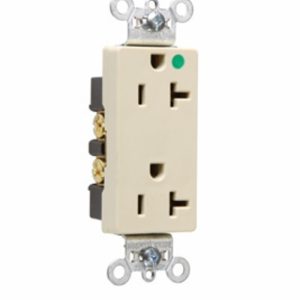 Legrand 26362HGLA Pass And Seymour Light Almond Hospital Grade Decorator