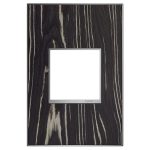 Legrand AWM1G2MA4 Pass And Seymour Macassar 1-Gang Wall Plate