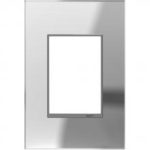 Legrand AWM1G3MR1 Pass And Seymour Mirror 1-Gang 3-Module Wall Plate