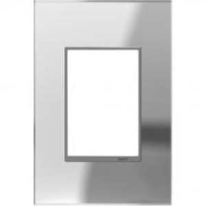 Legrand AWM1G3MR1 Pass And Seymour Mirror 1-Gang 3-Module Wall Plate