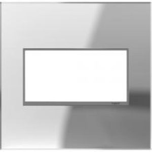 Legrand AWM2GMR1 Pass And Seymour Mirror 2-Gang Wall Plate