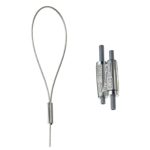 nVent Caddy SLK15L2LP Tool-free 1.5mm Wire Rope Hanger Kit with Loop