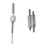 nVent Caddy SLK15L2SE250 Speed Link SLK with Threaded Stud End, 1.5 mm Wire